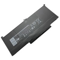 Kreen Compatible F3YGT Laptop Battery 7.6V 60WH Replacement for Dell Latitude E7280 E7480 12 7000 7280 7480 Series Notebook DM3WC 0DM3WC 2X39G - 12 Month Warranty