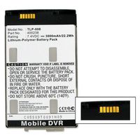 Archos 9 Tablet Battery TLP-008 Li-Pol Battery - Rechargable Ultra High Capacity (Li-Pol 7.4V 3000 mAh) - Replacement For Archos 400238 Tablet Battery