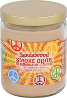 Smoke Odor Exterminator 13 oz Jar Candles Sandalwood, Pack of 2