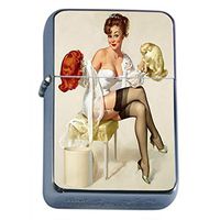 Vintage Retro Sexy Bridesmaid Party Oil Lighter Pin Up Girl-111