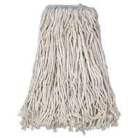 Boardwalk Cotton Mop Head, Cut-End, 32, White, 12/Carton