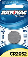 Rayovac 2032 Lithium Keyless Entry Battery, KECR2032-1