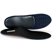 iFitna Semi-Rigid Arch Support Insoles,High Elasticity Carbon Ultra-Thin Leather Insert for Flat Feet,Met and Heel Insert,Plantar Fasciitis, Arch Pad