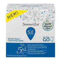 Summer's Eve Summer's Eve Sunset Oasis Cleansing Cloth - 16ea, 16count