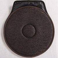 tating Seat Non-Slip Pad Revolving Aid Seat Foam Swivel Office Mobility Dark Brown Car Seat Tie On tating