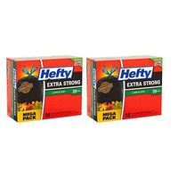 Hefty Extra Strong Extra Large Trash Bags (Lawn and Leaf, Drawstring, 39 Gallon Bags, 38 Count) (2)