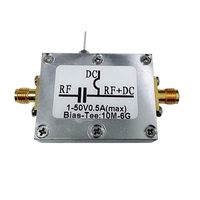 RF Biaser Bias Tee 10MHz-6GHz F HAM Radio RTL SDR LNA Low Noise Amplifier