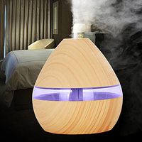 Paymenow Clearance Essential Oil Diffuser Cool Mist Humidifier for Office Home Bedroom Living Room Study Yoga Spa with LED Lights (Yellow, 300 ML)
