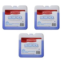 Rubbermaid - Blue Ice Brand Weekender Pack, 7" x1.63" x 6.75 (3 Pk),Reusable