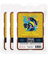 3 Packs of Beamer Candle Co. Smoke Killer Collection Wax Drops, 6-Count Pack - Bomb Ass Banana Nut Bread Scent + Beamer Smoke Sticker