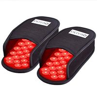 DGXINJUN Red Light Therapy Devices Near Infrared LED Pad 880 NM Foot Pain Relief Slipper for Feet Toes Instep (Two Pads Set)