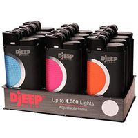 12 Djeep Hot Touch Lighters Tray