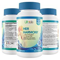 Her Harmony #1 Best Menopause Supplement + Black Cohosh - Relief from Mood Swings, Irritability, Hot Flashes, Night Sweats & Weight Gain. Estrogen-Free. Balances Hormones to Help You Feel Good Again!