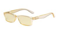 Eyekepper Ladies Blue Light Blocking Reading Glasses with Yellow Filter Lens - Design Computer Readers Women - Yellow +1.25