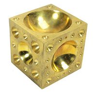 Solid Brass Daping Doming Block 83 Half-Spheres 2mm to 37mm - Jewelry Making Tool Metal Forming