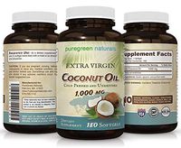 Suplemento De.Aceite De Coco Natural Cápsulas De Gel Orgánico Antioxidante Di