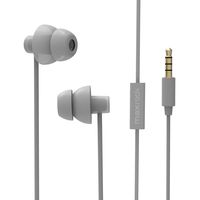 MAXROCK Sleeping Headphones, in-Ear Soundproof Earplug Soft Earbuds with Mic Noise Cancelling Sleep Earphones Earpods for Side Sleeper, Insomnia, Snoring, Air Travel, Bedtime Listening... (Gray)