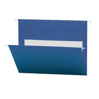 Smead Colored Hanging File Folder, Tabs Not Included, Letter Size, Navy, 25 per Box (64434)