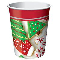 Creative Converting 8 Count Hot/Cold Cups, 9 oz, Holiday Treats