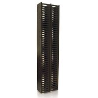C2G 03748 35in Vertical Cable Management Rack, Black