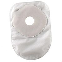 Colostomy Pouch ActiveLife One-Piece System 8-1/2 Inch Length 1-1/2 Inch Stoma Closed End