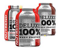 Whey Protein Powder Deluxe 100% by Nutrend Flavor Cinnamon Roll 2250g Amino Acid (BCAA) Quickly digestible WPC Isolate WPI CFM Muscle Growth
