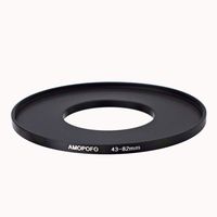 Universal 43-82mm /43mm to 82mm Step Up Ring Filter Adapter for UV,ND,CPL,Metal Step Up Ring