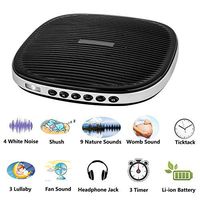 Sleep White Noise Machine, 20 Soothing Sounds, Sleep Aid Machine with Earphone Jack & 3 Timer Setting, Sound Therapy for Adult Baby Home Office Travel