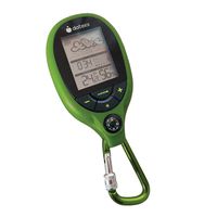 Datexx Pocket Sized Weather Station with Compass and Carabiner