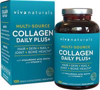 Multi Collagen Pills; Collagen Supplements with Type I, II & III Collagen Peptides for Healthy Hair, Skin and Nails, 120 Collagen Capsules for Women