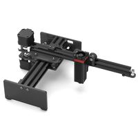 KKmoon 20W Desktop Laser Engraver Portable Engraving Carving Machine Mini Carver DIY Laser Logo Mark Printer for Metal Engraving and Deep Wood Engraving and Fast Cutting