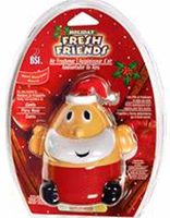 Holiday Fresh Friends Santa-Apple/Cinnamon Air Freshener 3.5 inches tall Room Deodorizer
