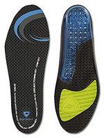 Sof Sole Womens Airr Performance Full-Length Gel Shoe Insert, Black, 11-9