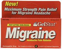 GelStat Migraine 4 Count