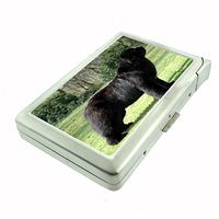 Dog Newfoundland 01 Cigarette Case w Built In Lighter