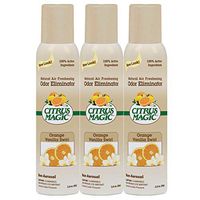 Citrus Magic Natural Odor Eliminating Air Freshener Spray Orange-Vanilla Swirl, Pack of 3, 3.0-Ounces Each