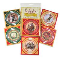 Fobbie Vintage Christmas Gift Wrap Tags Assortment