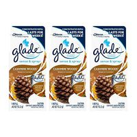 Glade Sense & Spray automatic air freshener refill, Cashmere Woods - 3 Packs
