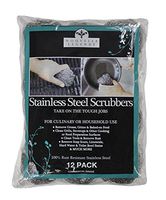 Nouvelle Legende® Stainless Steel Scrubbers Scouring Pad 12-Pack