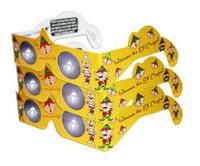 3D Christmas Glasses - Holiday Specs -ELVES - 3 PAIRS - Transform Christmas Lights Into Magical Images