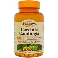Sundown Garcinia Cambogia Capsules, 1000 mg, 180 Count (2 X 90 Count Bottles)
