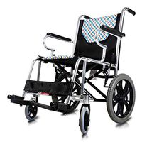 PLLP Medical Rehab Chair, Wheelchair,Wheelchair Folding Light Portable Wheelchair, Wheelchair Old Cart Old Man Ultra Light Free Inflatable Small Wheel Portable Travel