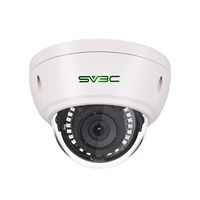 SV3C IP POE Security Camera Indoor Outdoor, ProHD 3 Megapixel Wired Dome Surveillance Camera,65ft IR Night Vision Camera with Motion Detection, IP66 Waterproof H.265 Onvif Compatible