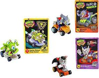 Monster 500 Trading Card & Small Car Collectors 3-Pack [Drac Attack, Captain Heinous , Werewolf Blitzer]