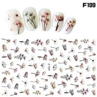 Nail Art Stickers,Putars Fashion 1Pcs Women Nail Art Nial Sticker Halloween Designs Girl Beauty Nail Tools (E)