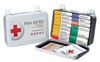 First Aid Kit, Unitized, 103Pcs, 25 Ppl 711241-GR