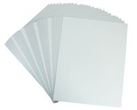 50 16x20 UNCUT mat matboard White Color