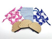 Wood Hedgehog Fuzz Remover Comb/Sweater Shaver/Lint Remover -Pack of 3