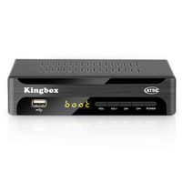 Kingbox Digital Converter Box for Analog TV, ATSC Tuner 1080P with Recording TV Shows, USB Multimedia Playback, and TV Tuner Function (2019 Version)