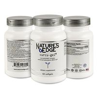 Nature’s Edge® Curcu-Gel® Ultra Powerful Curcugreen® Turmeric Complex Clinically Tested Total Curcuminoids Complex with Essential Oils of Turmeric Rhizome 500mg
